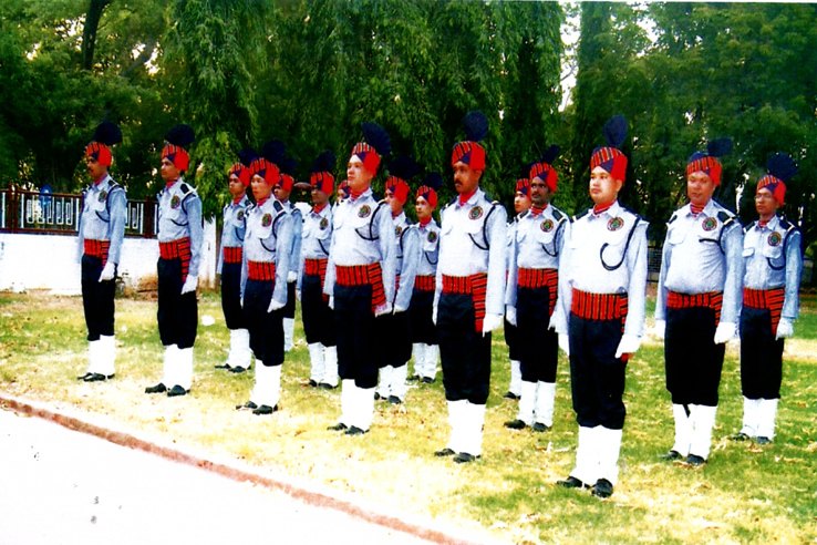 Warrior FMS ceremonial guard line